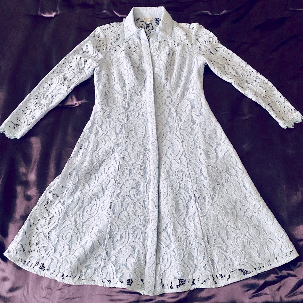 Nanette Lepore Lavender Lace Dress